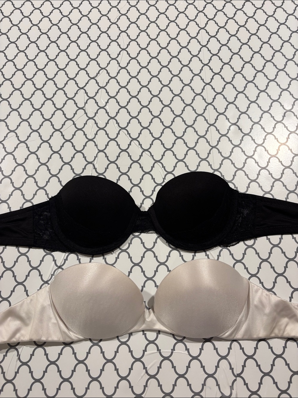 Strapless Everyday Bras — Black & White